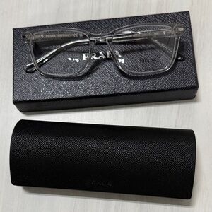 Prada Transparent Eyewear vpr14w with Black Case